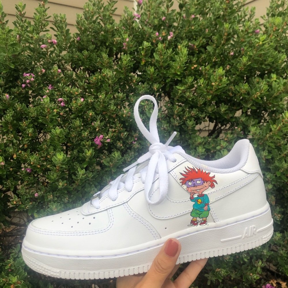 Brand new Nike Airforce 1 custom painted shoes - Picture 2 of 2
